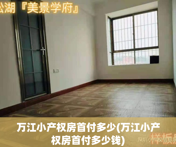 万江小产权房首付多少(万江小产权房首付多少钱)