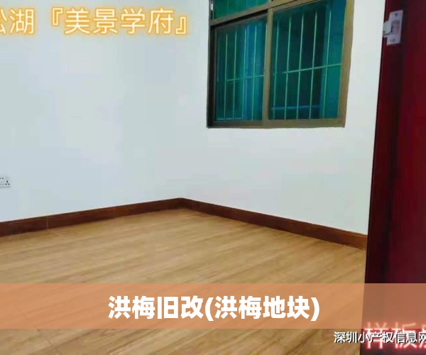 洪梅旧改(洪梅地块)