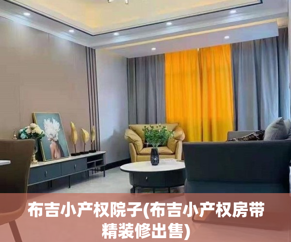 布吉小产权院子(布吉小产权房带精装修出售)