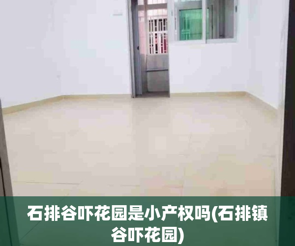 石排谷吓花园是小产权吗(石排镇谷吓花园)