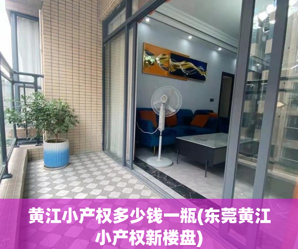 黄江小产权多少钱一瓶(东莞黄江小产权新楼盘)