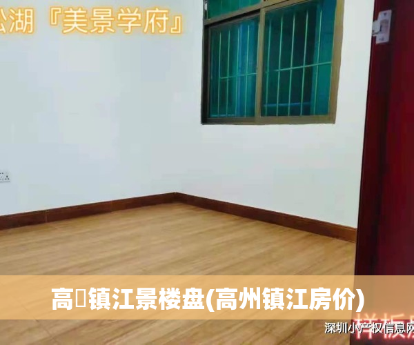 高埗镇江景楼盘(高州镇江房价)