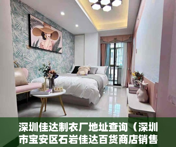 深圳佳达制衣厂地址查询(深圳市宝安区石岩佳达百货商店销售未取得生产许可证的食品接触用酱料刷案)