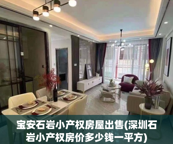 宝安石岩小产权房屋出售(深圳石岩小产权房价多少钱一平方)