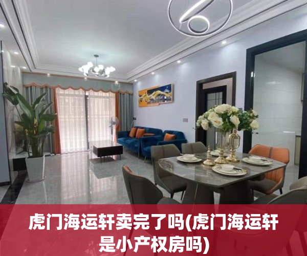虎门海运轩卖完了吗(虎门海运轩是小产权房吗)