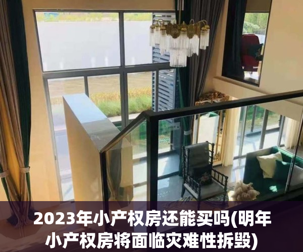 2023年小产权房还能买吗(明年小产权房将面临灾难性拆毁)
