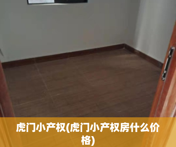 虎门小产权(虎门小产权房什么价格)