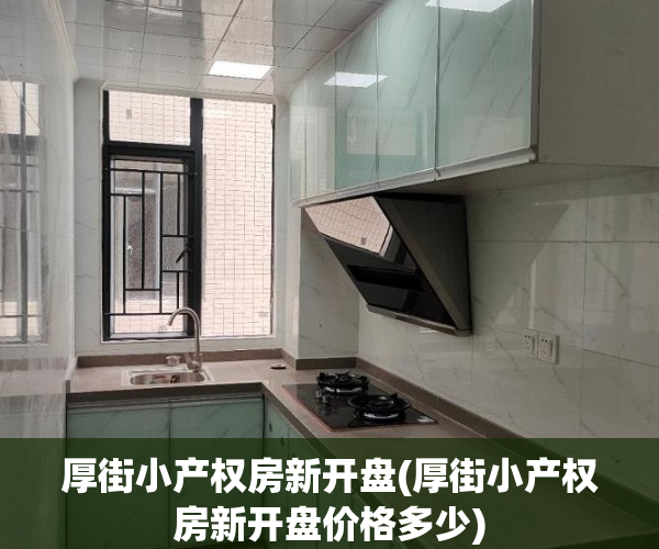 厚街小产权房新开盘(厚街小产权房新开盘价格多少)