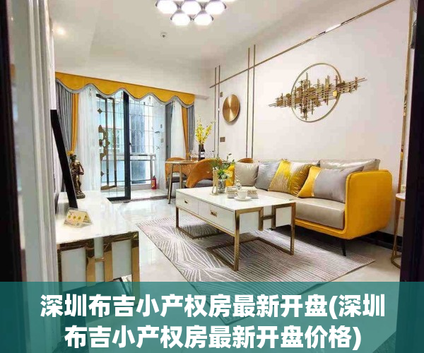 深圳布吉小产权房最新开盘(深圳布吉小产权房最新开盘价格)