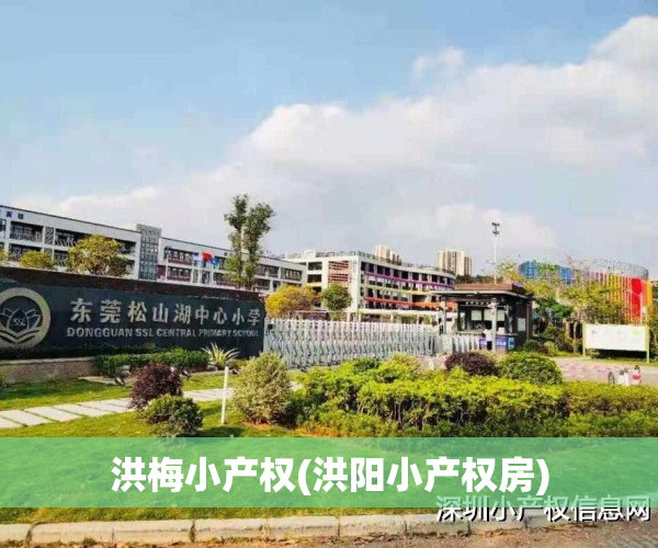 洪梅小产权(洪阳小产权房)