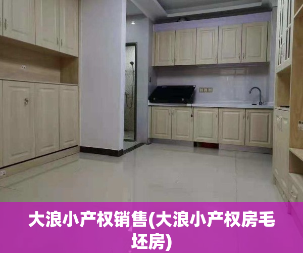 大浪小产权销售(大浪小产权房毛坯房)