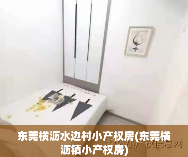 东莞横沥水边村小产权房(东莞横沥镇小产权房)