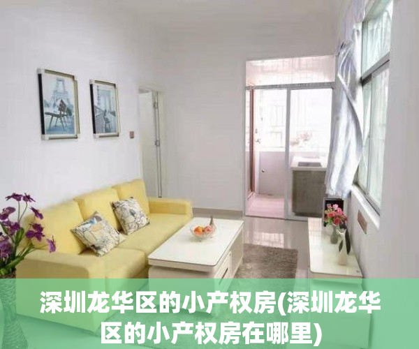 深圳龙华区的小产权房(深圳龙华区的小产权房在哪里)