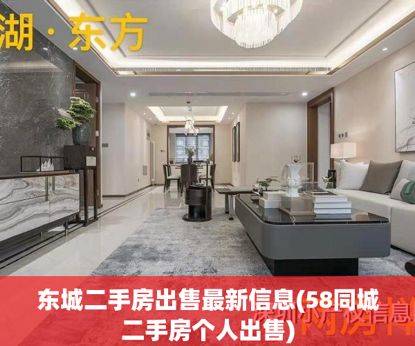 东城二手房出售最新信息(58同城二手房个人出售)