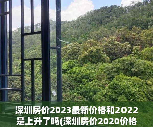 深圳房价2023最新价格和2O22是上升了吗(深圳房价2020价格)