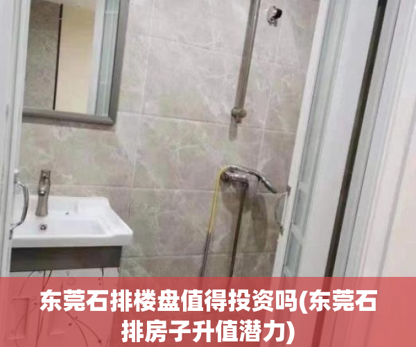 东莞石排楼盘值得投资吗(东莞石排房子升值潜力)