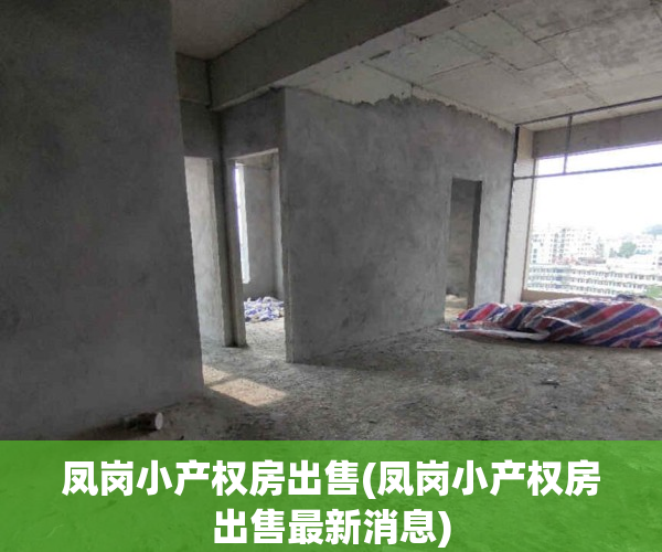 凤岗小产权房出售(凤岗小产权房出售最新消息)