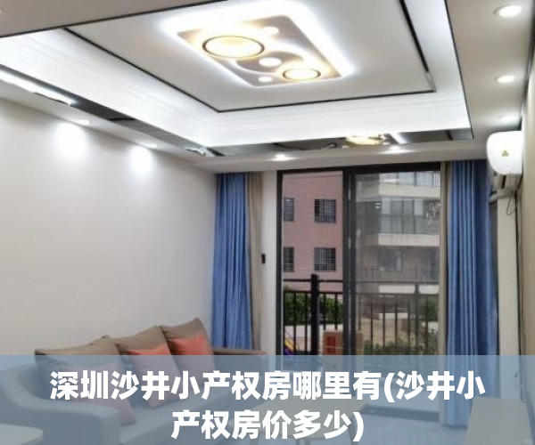 深圳沙井小产权房哪里有(沙井小产权房价多少)