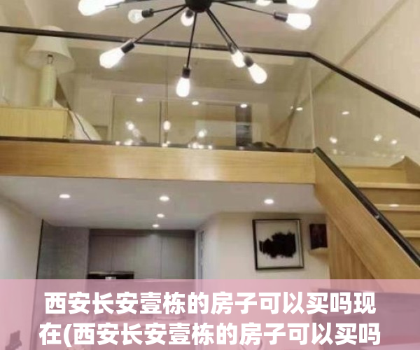 西安长安壹栋的房子可以买吗现在(西安长安壹栋的房子可以买吗现在多少钱)