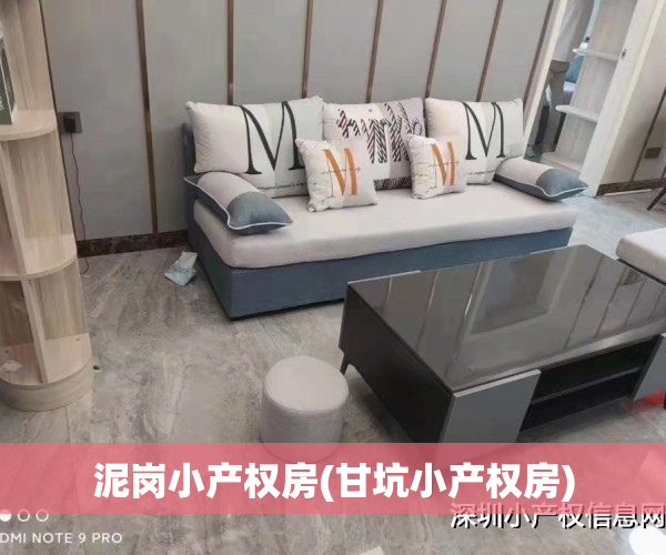 泥岗小产权房(甘坑小产权房)