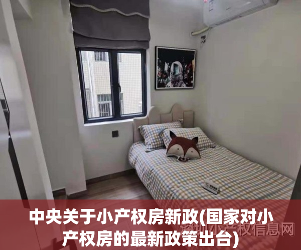 中央关于小产权房新政(国家对小产权房的最新政策出台)