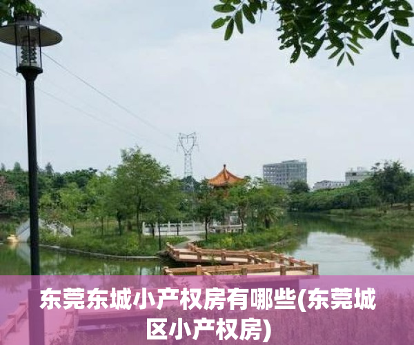 东莞东城小产权房有哪些(东莞城区小产权房)
