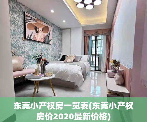 东莞小产权房一览表(东莞小产权房价2020最新价格)
