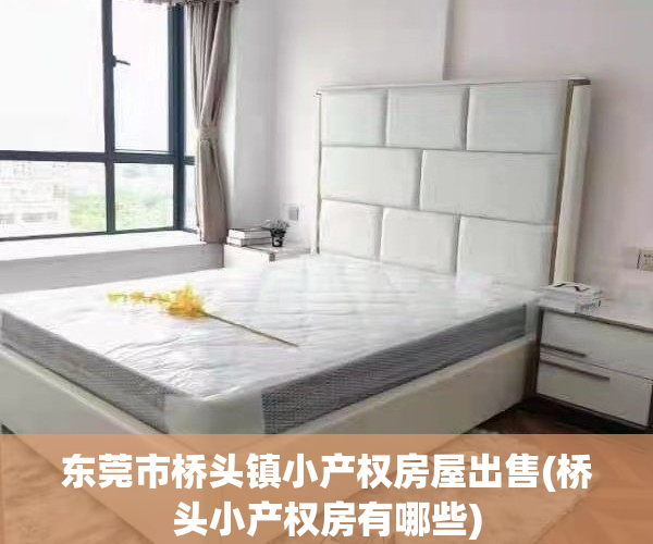 东莞市桥头镇小产权房屋出售(桥头小产权房有哪些)