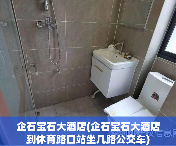 企石宝石大酒店(企石宝石大酒店到休育路口站坐几路公交车)