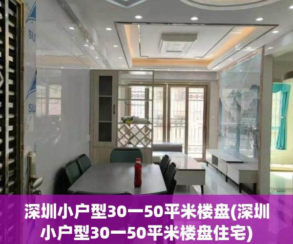 深圳小户型30一50平米楼盘(深圳小户型30一50平米楼盘住宅)