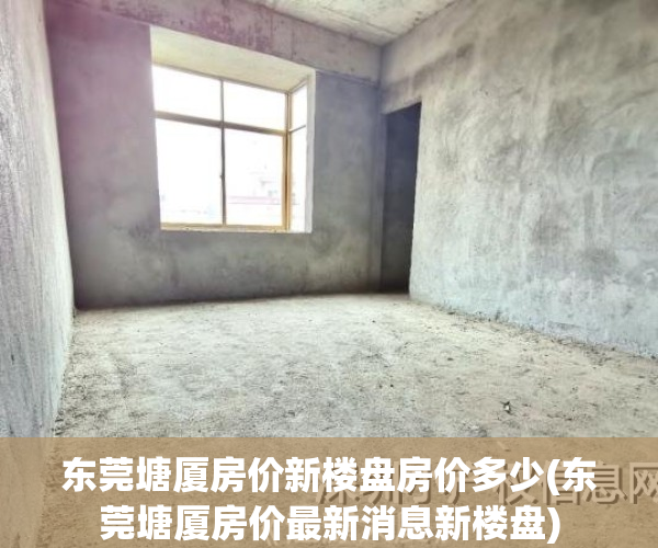 东莞塘厦房价新楼盘房价多少(东莞塘厦房价最新消息新楼盘)