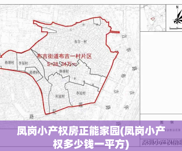 凤岗小产权房正能家园(凤岗小产权多少钱一平方)