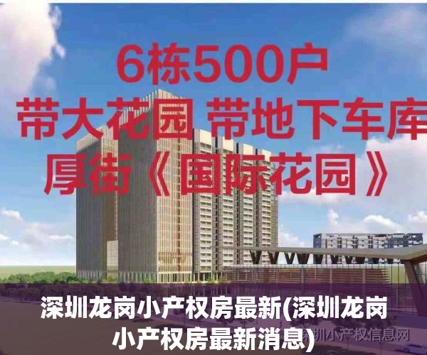 深圳龙岗小产权房最新(深圳龙岗小产权房最新消息)