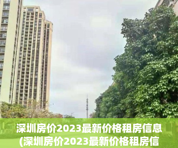 深圳房价2023最新价格租房信息(深圳房价2023最新价格租房信息查询)