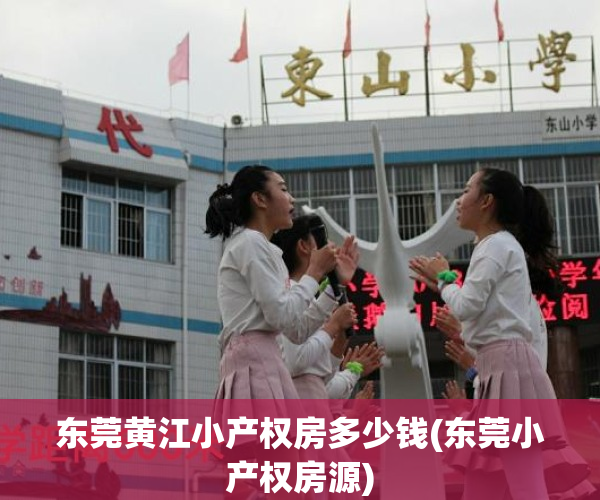 东莞黄江小产权房多少钱(东莞小产权房源)