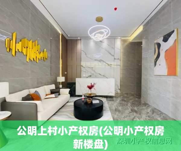 公明上村小产权房(公明小产权房新楼盘)