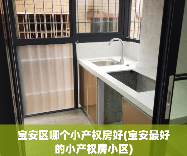 宝安区哪个小产权房好(宝安最好的小产权房小区)