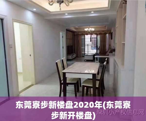 东莞寮步新楼盘2020年(东莞寮步新开楼盘)