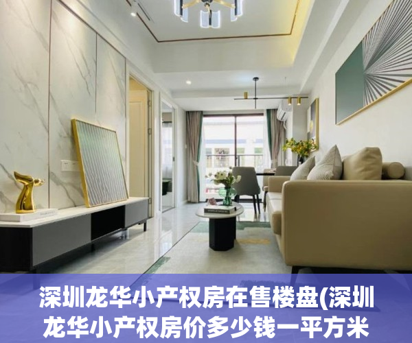 深圳龙华小产权房在售楼盘(深圳龙华小产权房价多少钱一平方米)