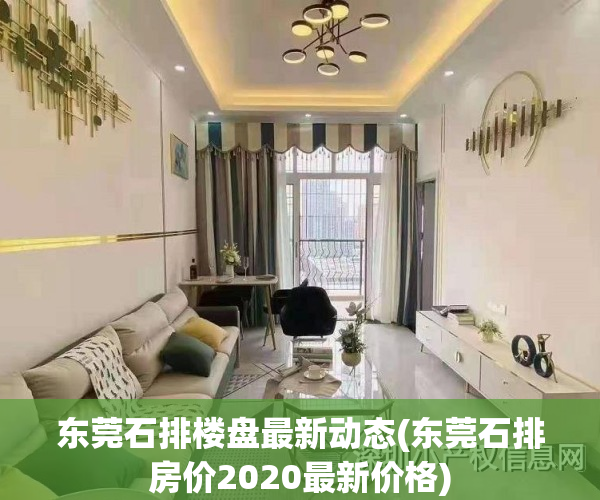 东莞石排楼盘最新动态(东莞石排房价2020最新价格)
