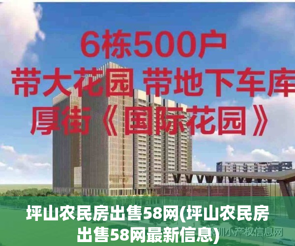 坪山农民房出售58网(坪山农民房出售58网最新信息)