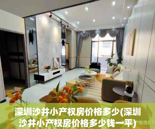 深圳沙井小产权房价格多少(深圳沙井小产权房价格多少钱一平)