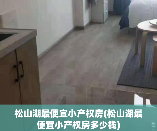 松山湖最便宜小产权房(松山湖最便宜小产权房多少钱)