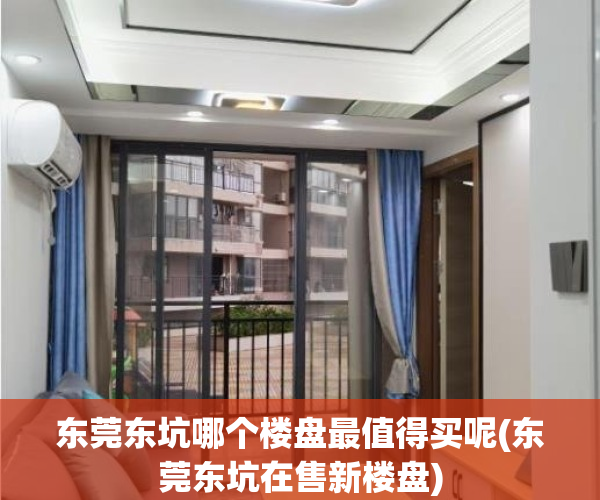 东莞东坑哪个楼盘最值得买呢(东莞东坑在售新楼盘)