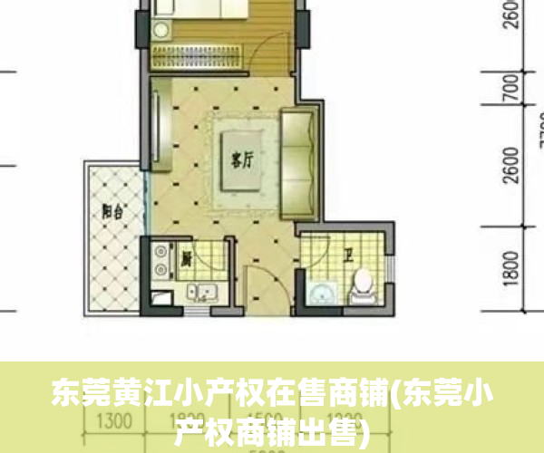 东莞黄江小产权在售商铺(东莞小产权商铺出售)