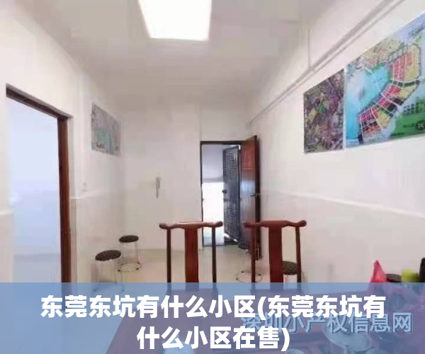 东莞东坑有什么小区(东莞东坑有什么小区在售)