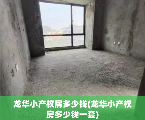 龙华小产权房多少钱(龙华小产权房多少钱一套)