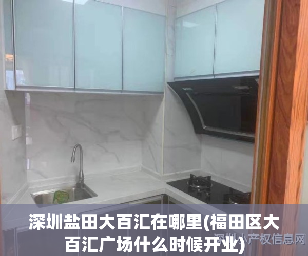 深圳盐田大百汇在哪里(福田区大百汇广场什么时候开业)