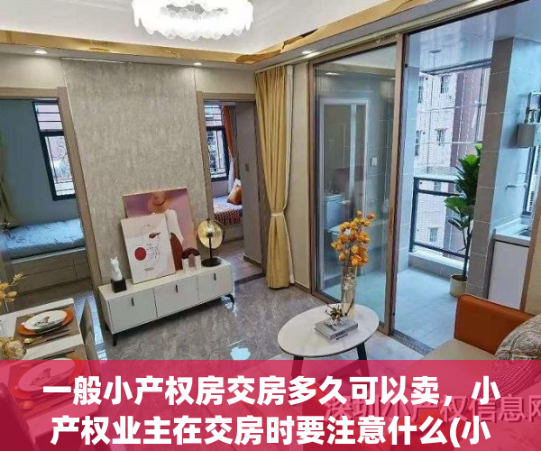 一般小产权房交房多久可以卖，小产权业主在交房时要注意什么(小产权房什么时候可以过户)