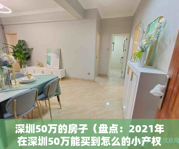 深圳50万的房子（盘点：2021年在深圳50万能买到怎么的小产权两房？你不知道这些楼盘就亏大了！）